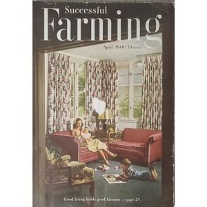 Successful Farming Magazine April 1949 Original